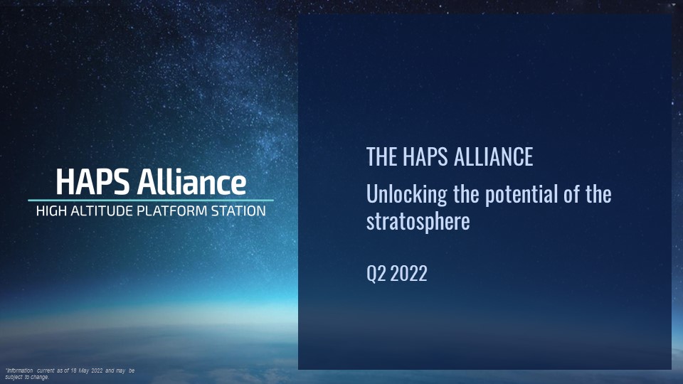 An overview of the HAPS Alliance mission and vision, membership and working groups.
